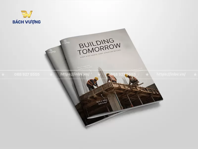 mẫu catalogue x&acirc;y dựng c&ocirc;ng tr&igrave;nh kiến tr&uacute;c tone x&aacute;m ghi hiện đại v&agrave; bền vững
