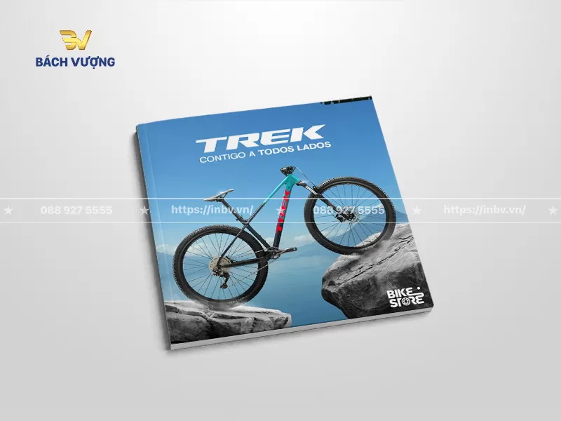 mẫu catalogue xe đạp địa h&igrave;nh nền xanh bầu trời năng động k&iacute;ch th&iacute;ch thị gi&aacute;c mạnh mẽ