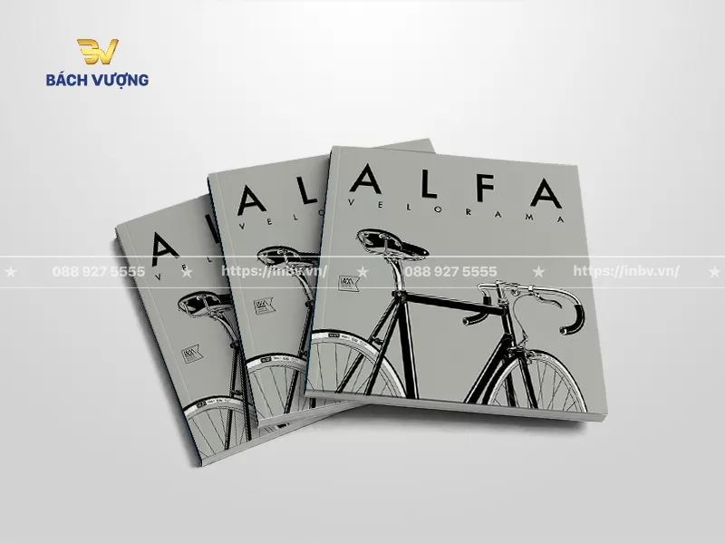 mẫu catalogue xe đạp khổ vu&ocirc;ng phong c&aacute;ch th&agrave;nh thị cổ điển tone x&aacute;m