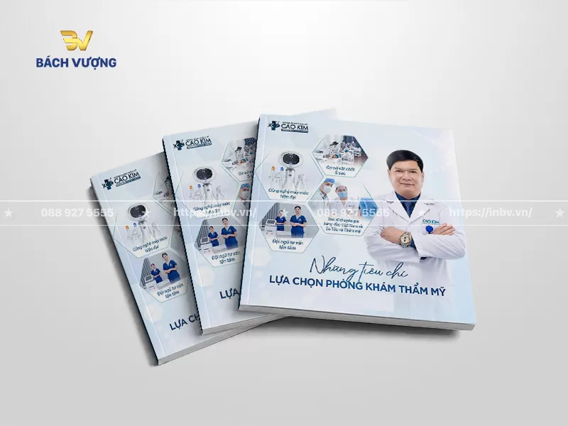 Mẫu catalogue ph&ograve;ng kh&aacute;m, thẩm mỹ viện
