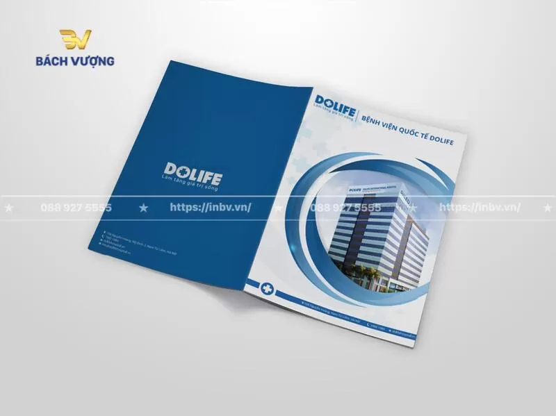Mẫu catalogue y tế cho bệnh viện quốc tế