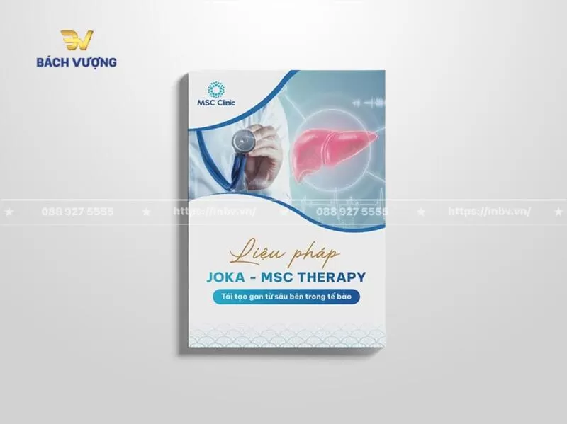 Mẫu catalogue y tế giới thiệu kỹ thuật phẫu thuật gan