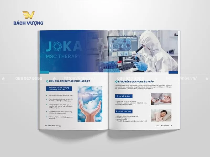 Mẫu catalogue y tế giới thiệu liệu ph&aacute;p y khoa