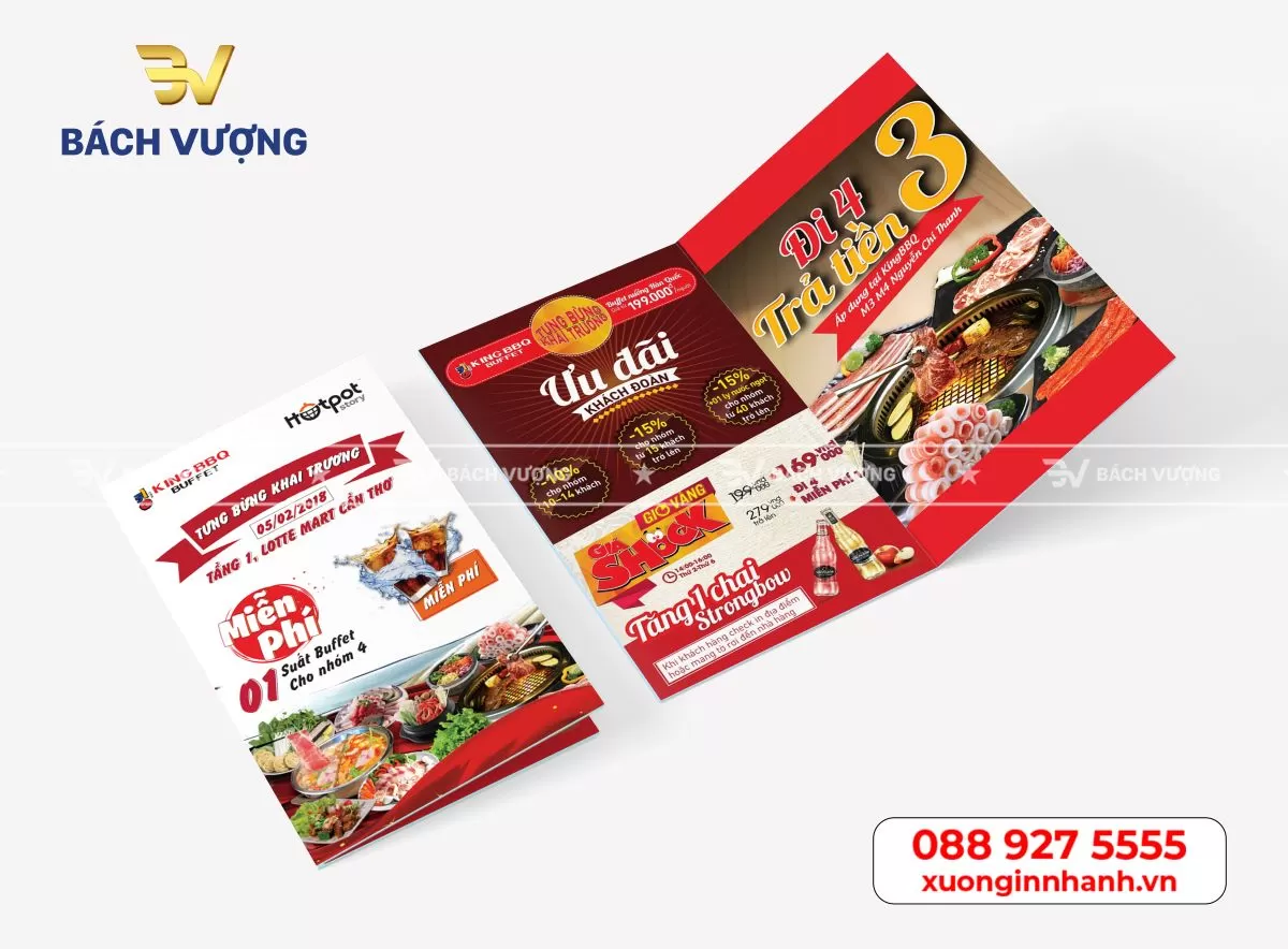  Tổng hợp [10+] mẫu tờ rơi tờ gấp tham khảo tại B&aacute;ch Vượng