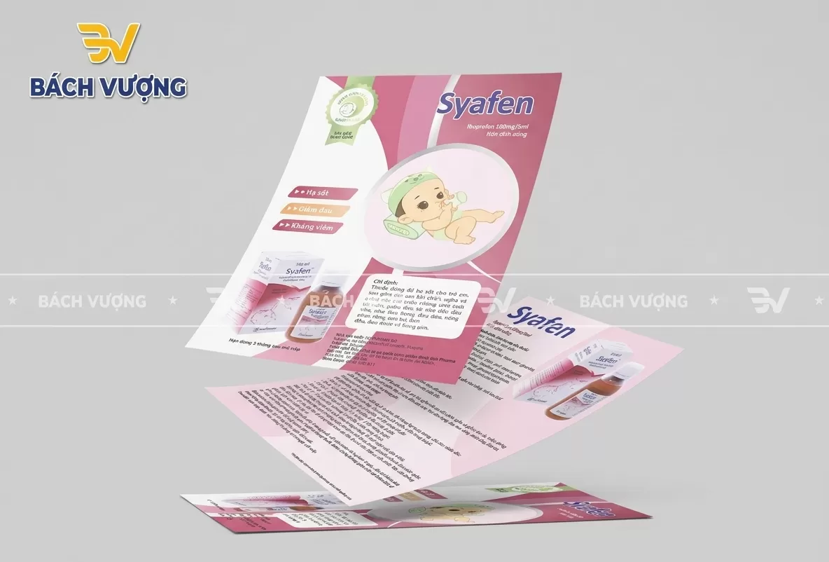 Dịch vụ in tờ rơi - B&aacute;ch Vượng