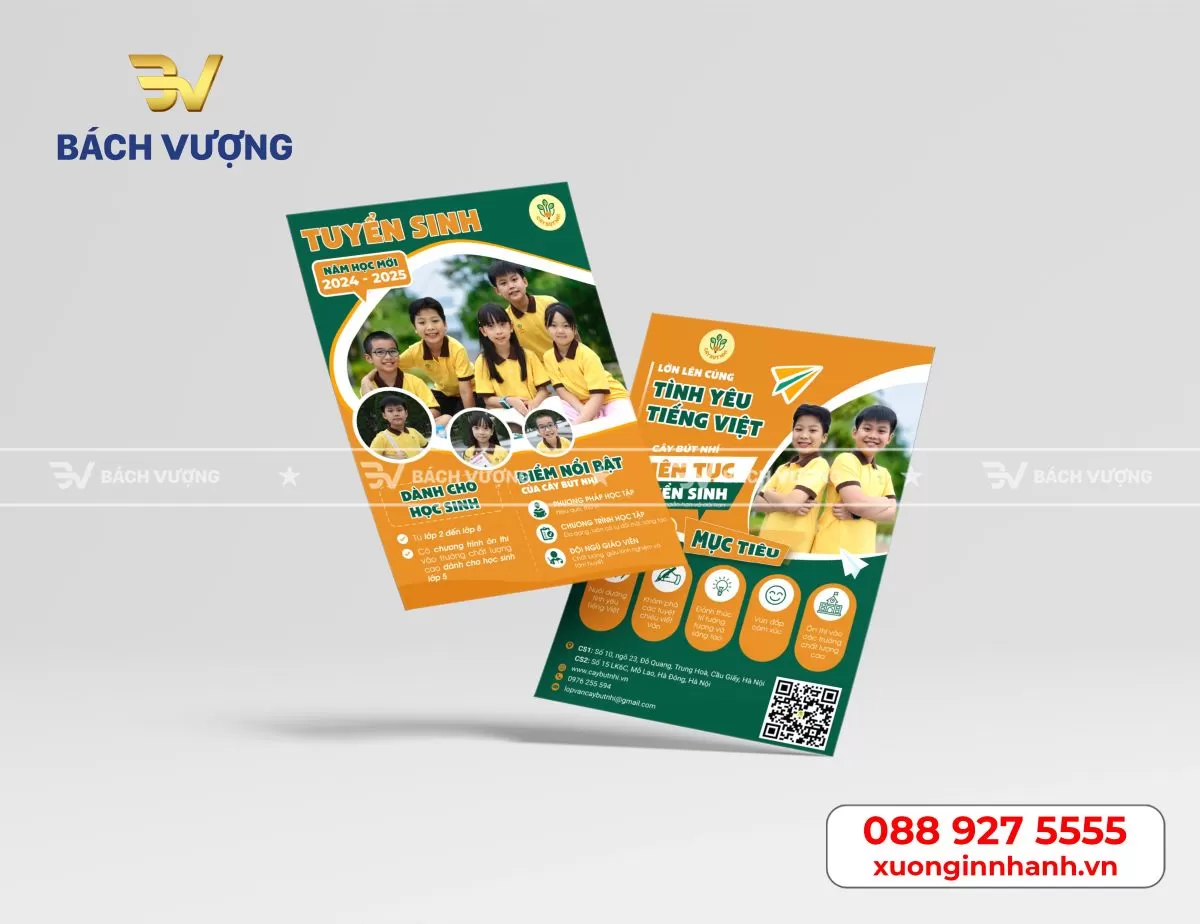  Tổng hợp [10+] mẫu tờ rơi tờ gấp tham khảo tại B&aacute;ch Vượng