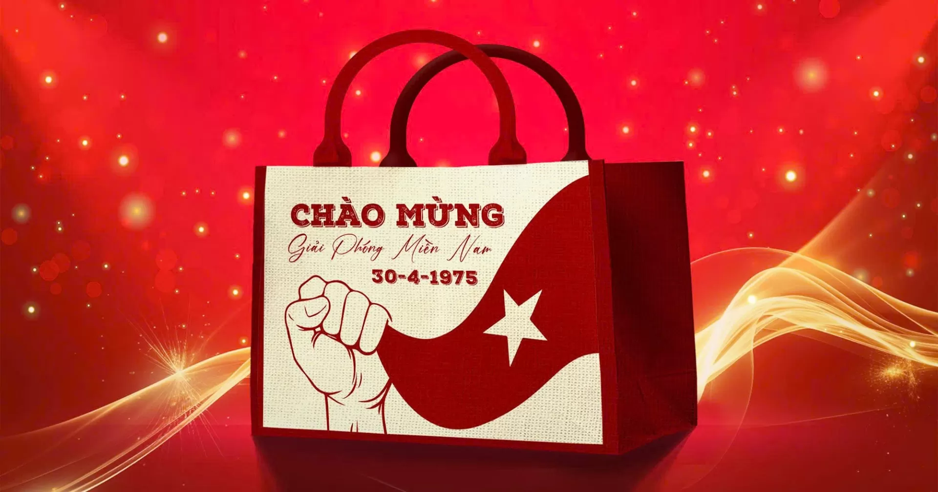 Các mẫu túi vải dịp lễ 30/04-01/05 tại Bách Vượng