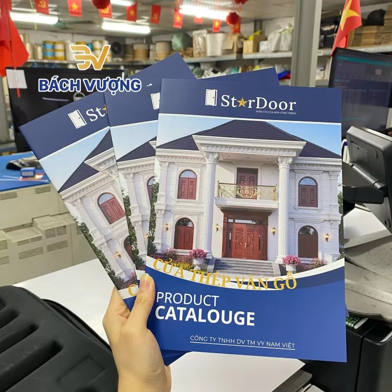 Quy trình thiết kế và in ấn catalogue tại Bách Vượng