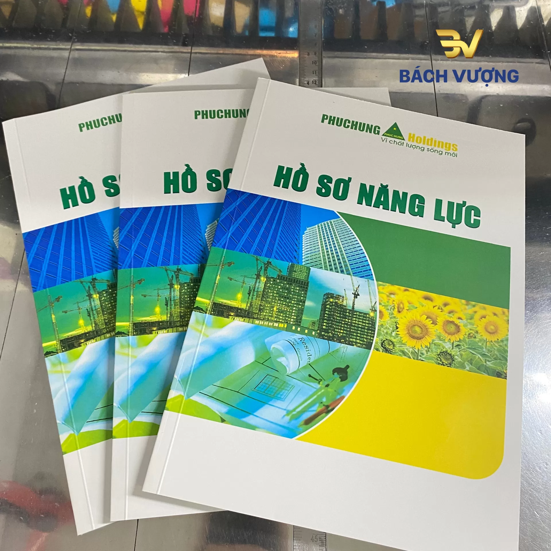 Mẫu in catalogue bất động sản thay hồ sơ năng lực