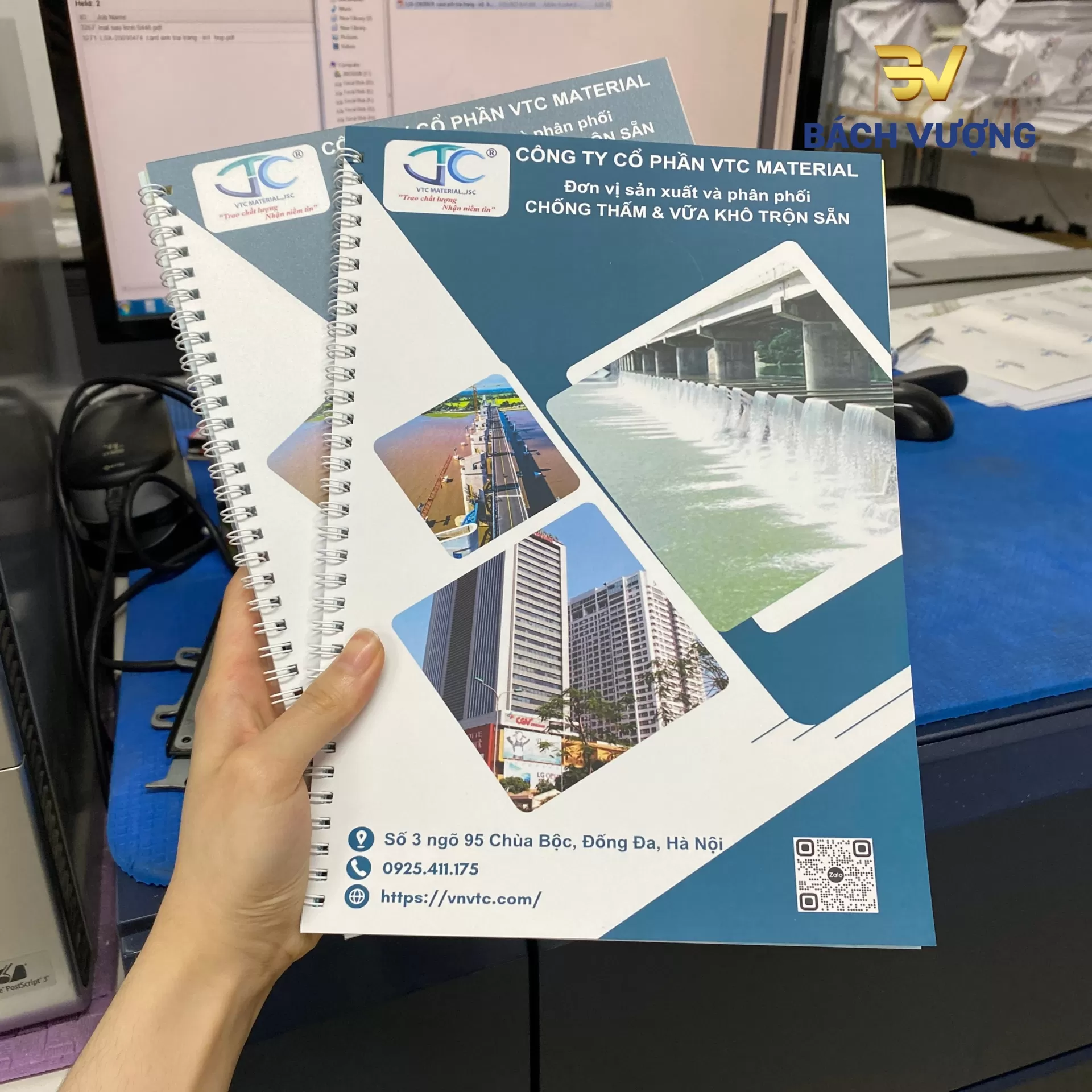 Mẫu in catalogue lĩnh vực vữa chống thấm 