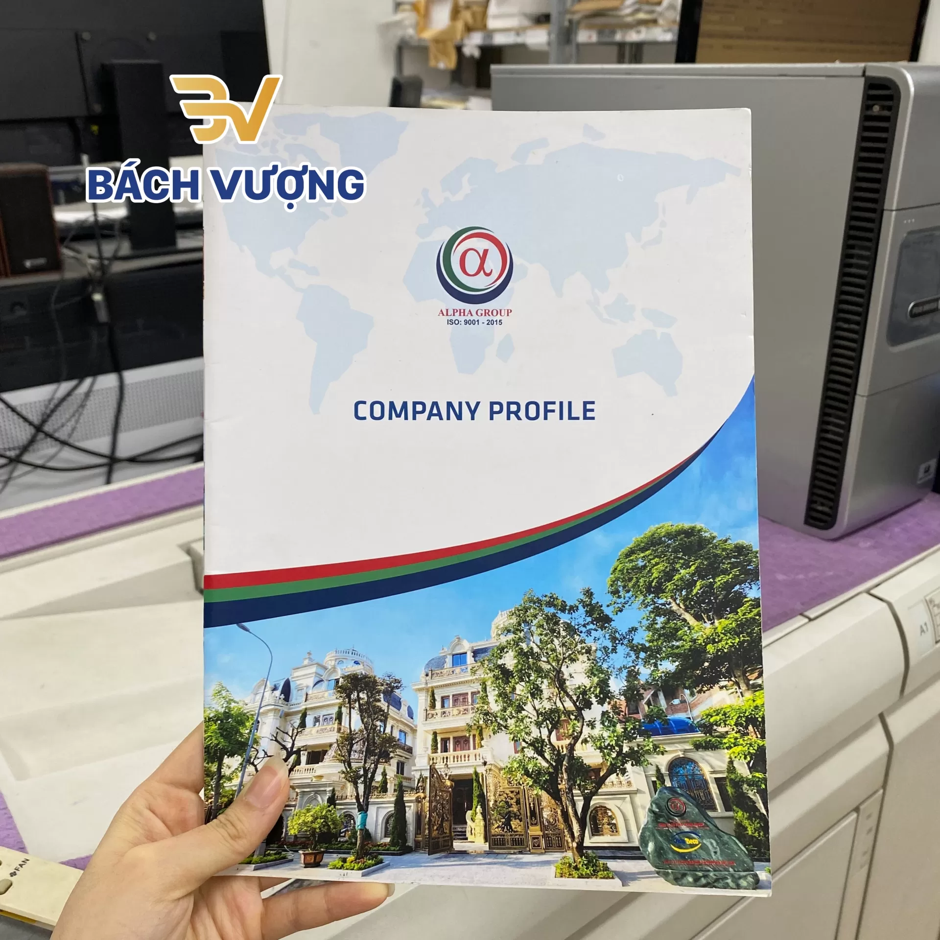 Mẫu in catalogue Anpha Group