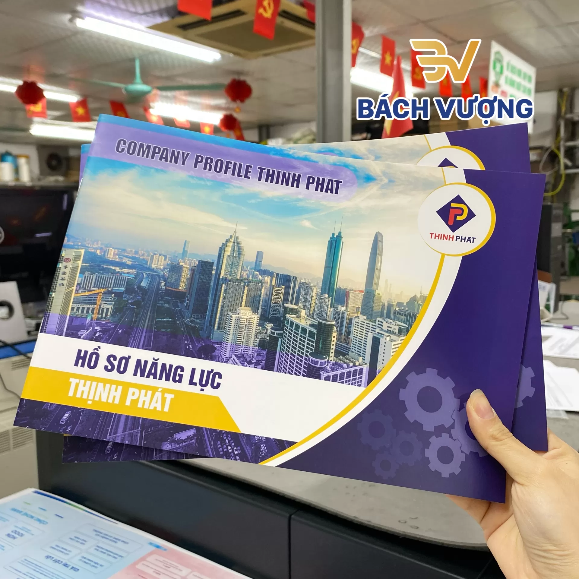 Mẫu in catalogue thay thế hồ sơ năng lực Thịnh Ph&aacute;t 