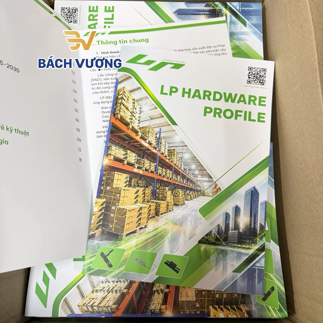 Mẫu in catalogue sản phẩm phụ kiện kiến tr&uacute;c