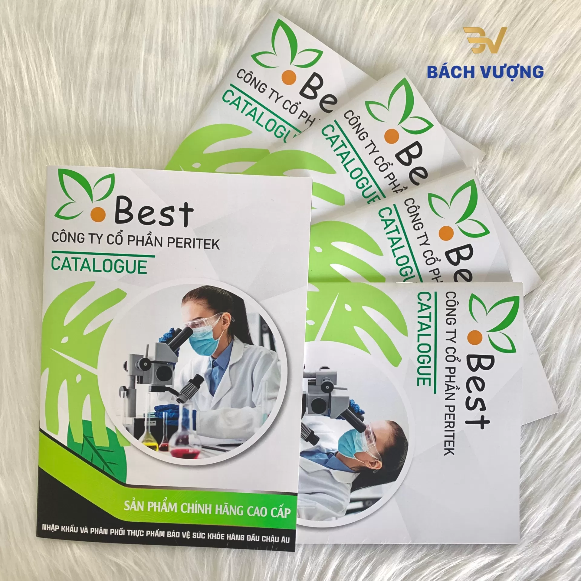 Mẫu in catalogue sản phẩm thực phẩm sức khỏe 
