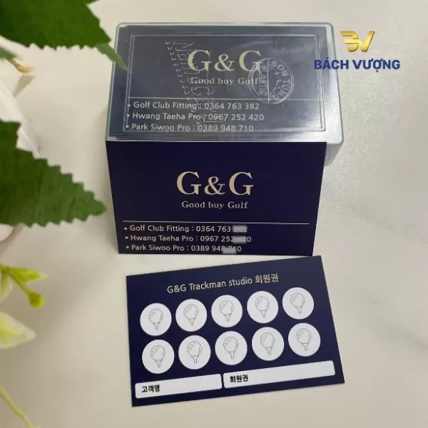 danh thiếp c&acirc;u lạc bộ golf