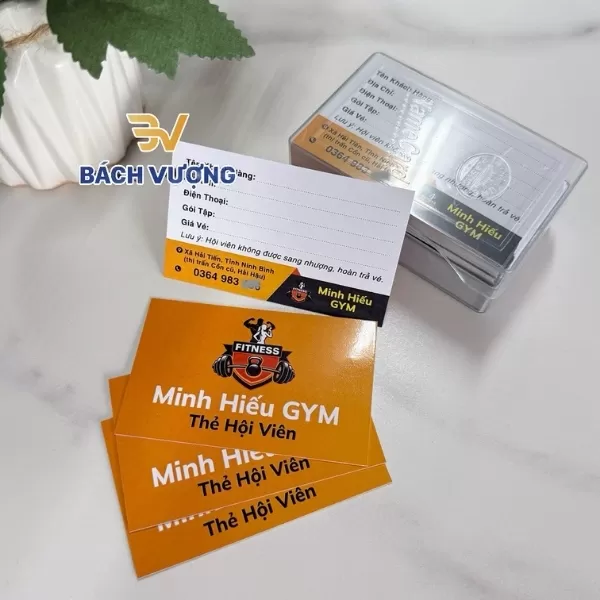 danh thiếp kết hợp thẻ khuyến m&atilde;i