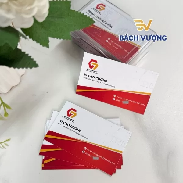 danh thiếp cho c&aacute; nh&acirc;n đại diện doanh nghiệp