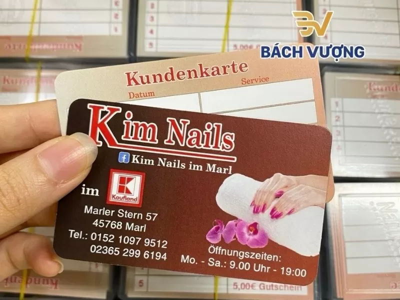 Cách chọn giấy in danh thiếp phù hợp với thiết kế - Bách Vượng