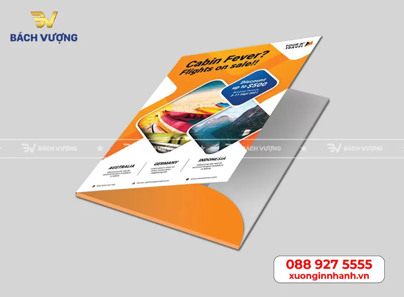 Dịch vụ in bộ nhận diện thương hiệu văn ph&ograve;ng - B&aacute;ch Vượng