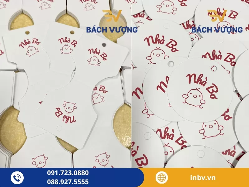 In tag mác, nhãn mác sản phẩm chuyên nghiệp - Bách Vượng