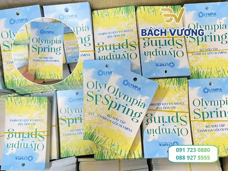 In tag mác, nhãn mác sản phẩm chuyên nghiệp - Bách Vượng