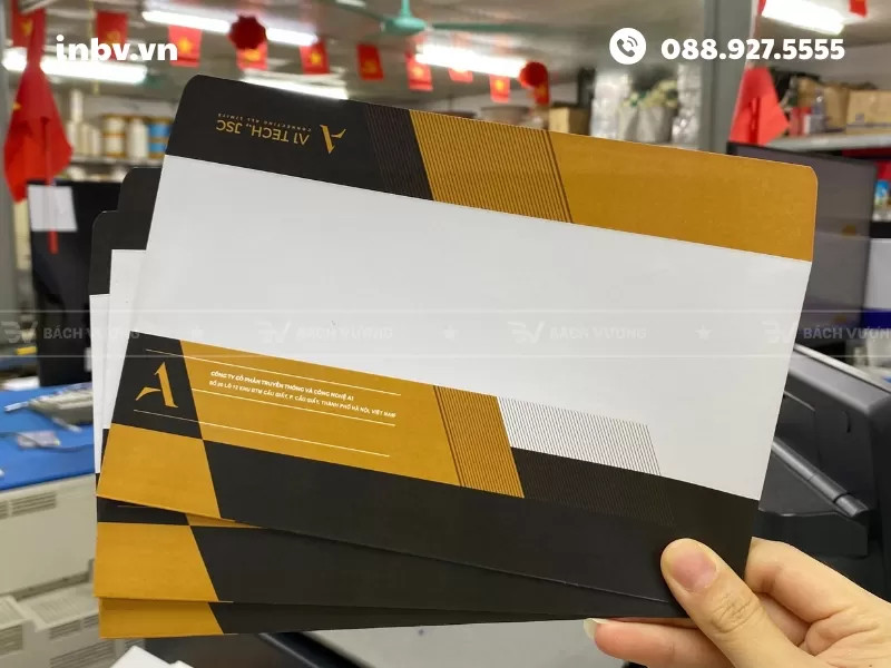 Mẫu phong b&igrave; khổ A5 cho doanh nghiệp về dịch vụ & c&ocirc;ng nghệ