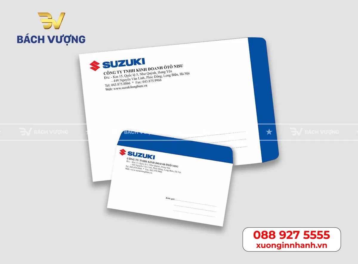 Dịch vụ in phong b&igrave; đựng hợp đồng khổ lớn (phong b&igrave; khổ A4) tại B&aacute;ch Vượng