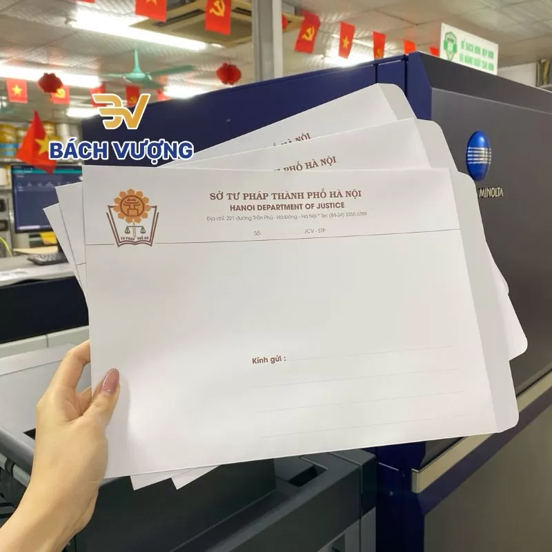 B&aacute;ch Vượng - địa chỉ in phong b&igrave; thư gi&aacute; rẻ tại H&agrave; Nội
