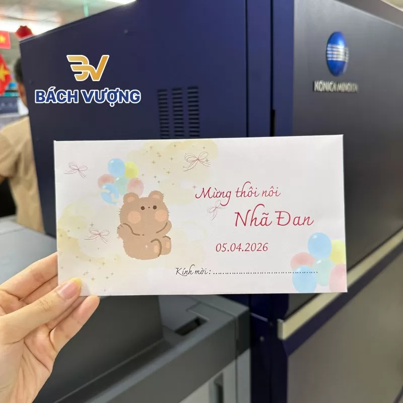 Dịch vụ in phong b&igrave; c&aacute; nh&acirc;n tại B&aacute;ch Vượng