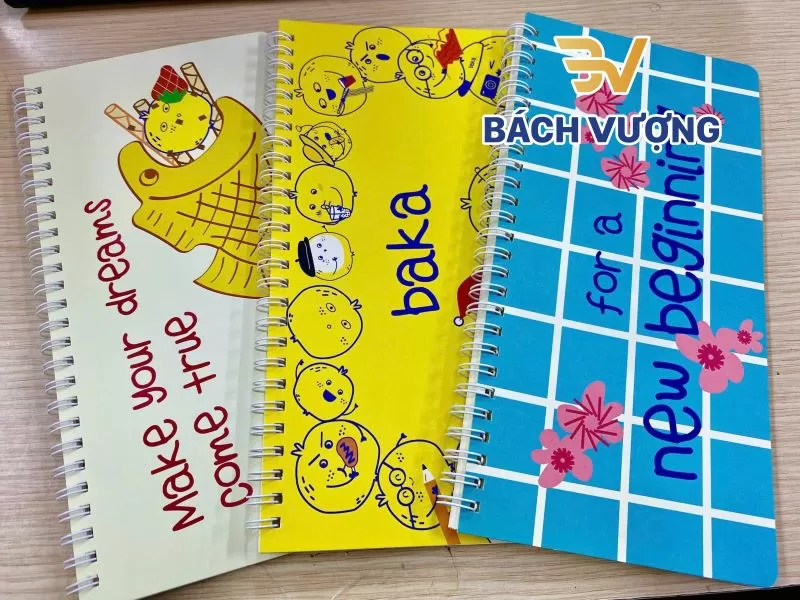 In sổ tay doanh nghiệp theo y&ecirc;u cầu - B&aacute;ch Vượng