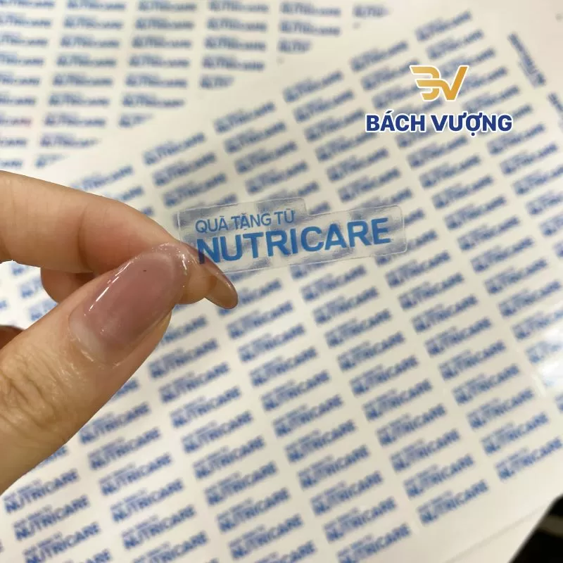 In sticker theo y&ecirc;u cầu tại B&aacute;ch Vượng