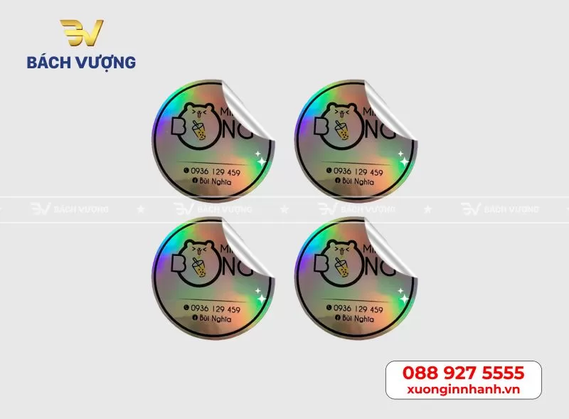 Tem nhãn cho sản phẩm đông lạnh - Bách Vượng