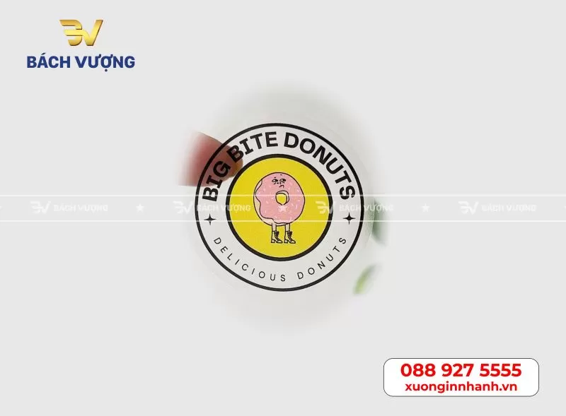 Tem nhãn cho sản phẩm đông lạnh - Bách Vượng