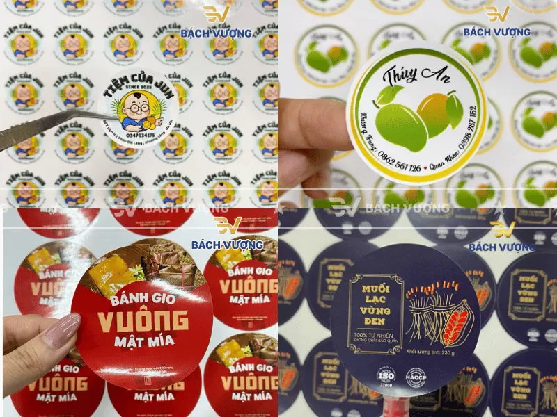 Tem nhãn bong mép sau dán - Lý do & cách khắc phục - Bách Vượng