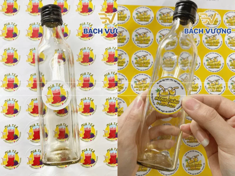 Tem nhãn bong mép sau dán - Lý do & cách khắc phục - Bách Vượng