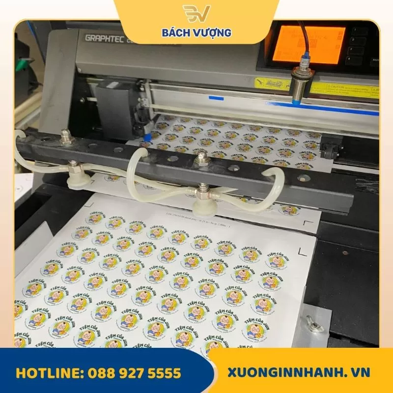 B&aacute;ch Vượng - Xưởng in tem decal giấy gi&aacute; rẻ tại H&agrave; Nội