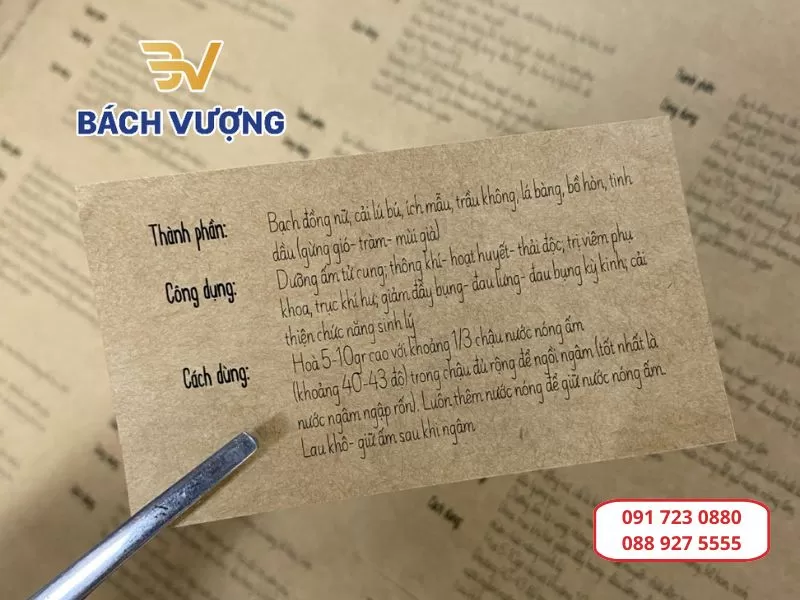 Dịch vụ in tem truy xuất nguồn gốc chống hàng giả - Bách Vượng