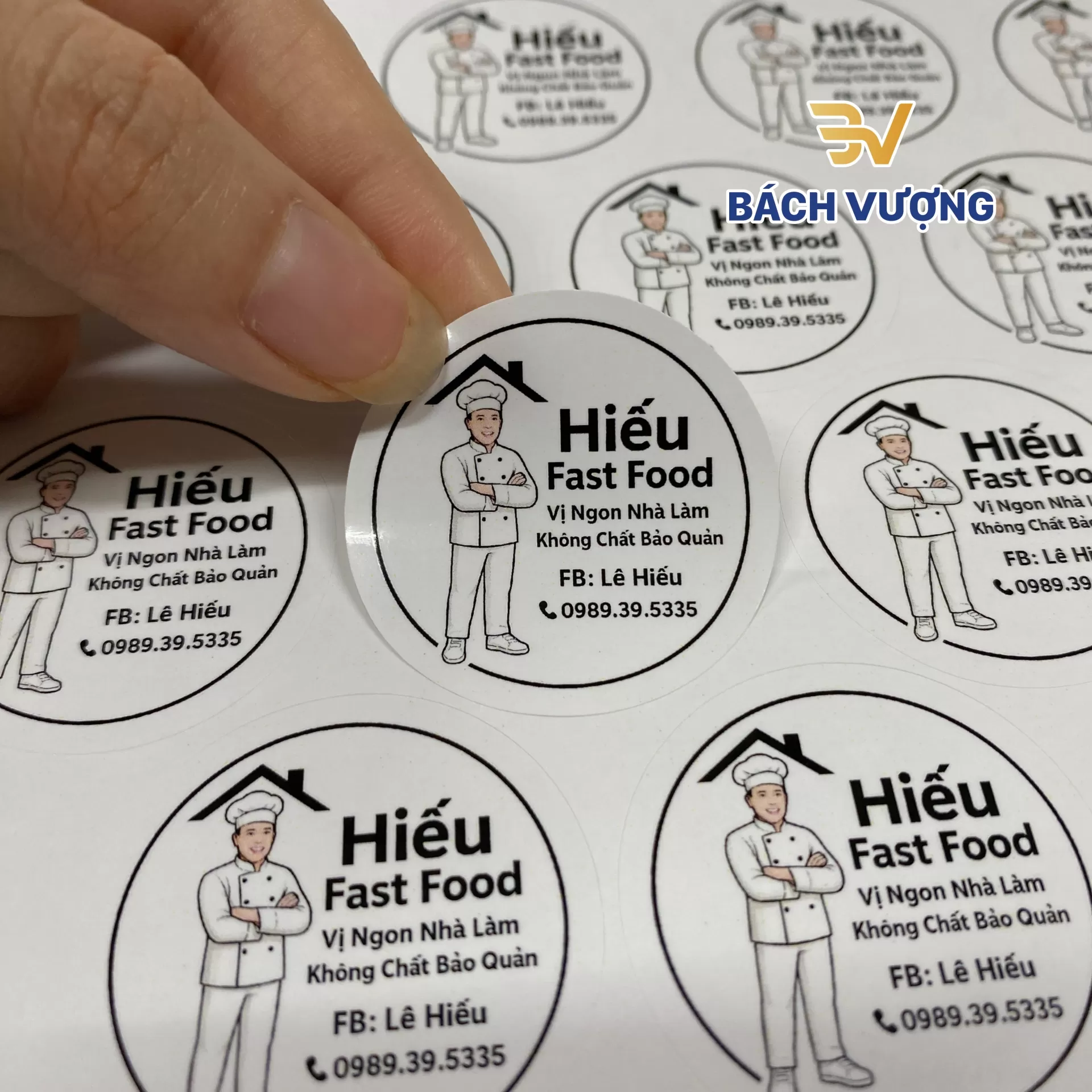 tem nhãn decal nhựa sữa