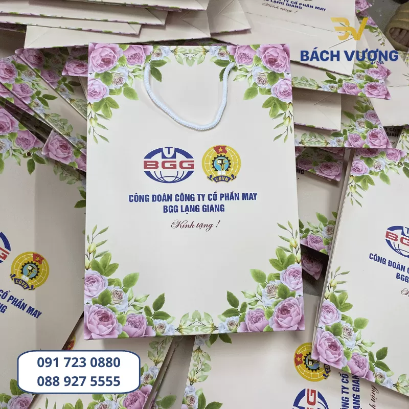 B&aacute;ch Vượng - Xưởng in t&uacute;i giấy chuy&ecirc;n nghiệp tại H&agrave; Nội