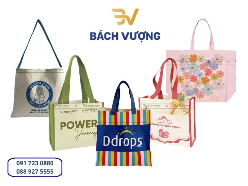 In túi vải canvas theo yêu cầu - Bách Vượng