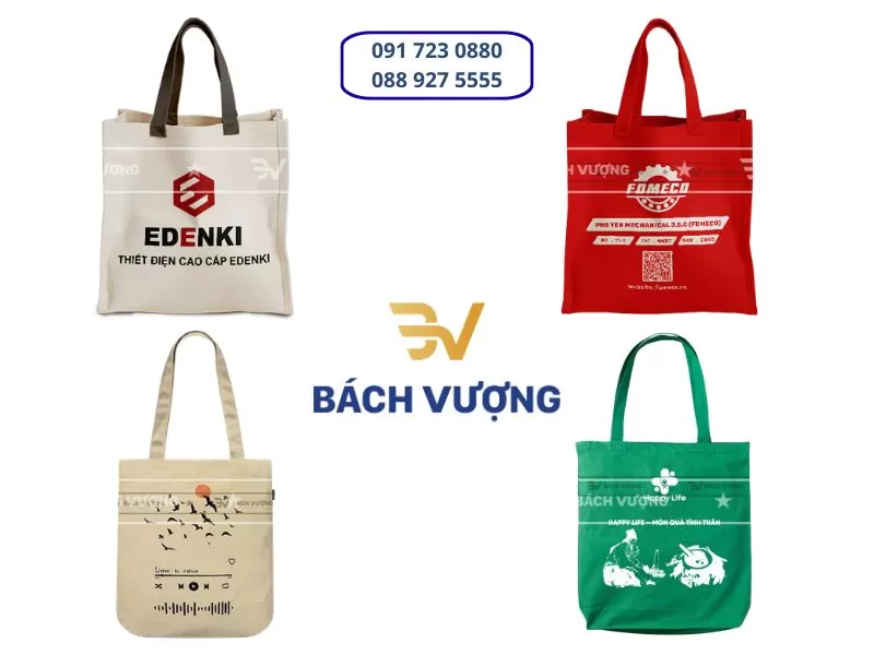In túi vải canvas theo yêu cầu - Bách Vượng
