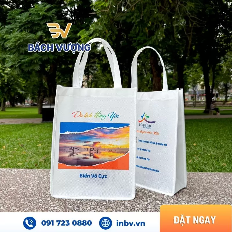 Túi vải không dệt in hình ảnh - Bách Vượng