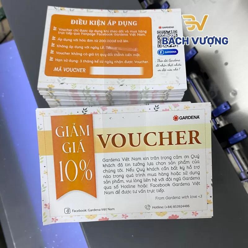 In voucher, phiếu qu&agrave; tặng gi&aacute; rẻ, lấy ngay tại H&agrave; Nội