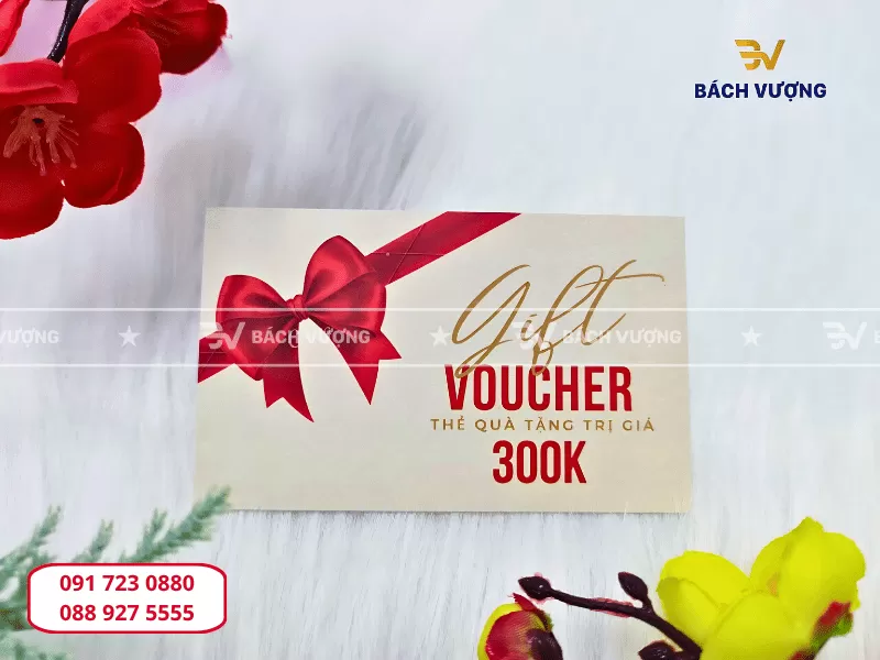In voucher, phiếu qu&agrave; tặng gi&aacute; rẻ, lấy ngay tại H&agrave; Nội