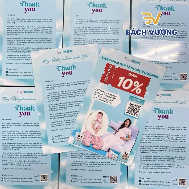 K&iacute;ch thước voucher v&agrave; c&aacute;c loại giấy in phổ biến - B&aacute;ch Vượng