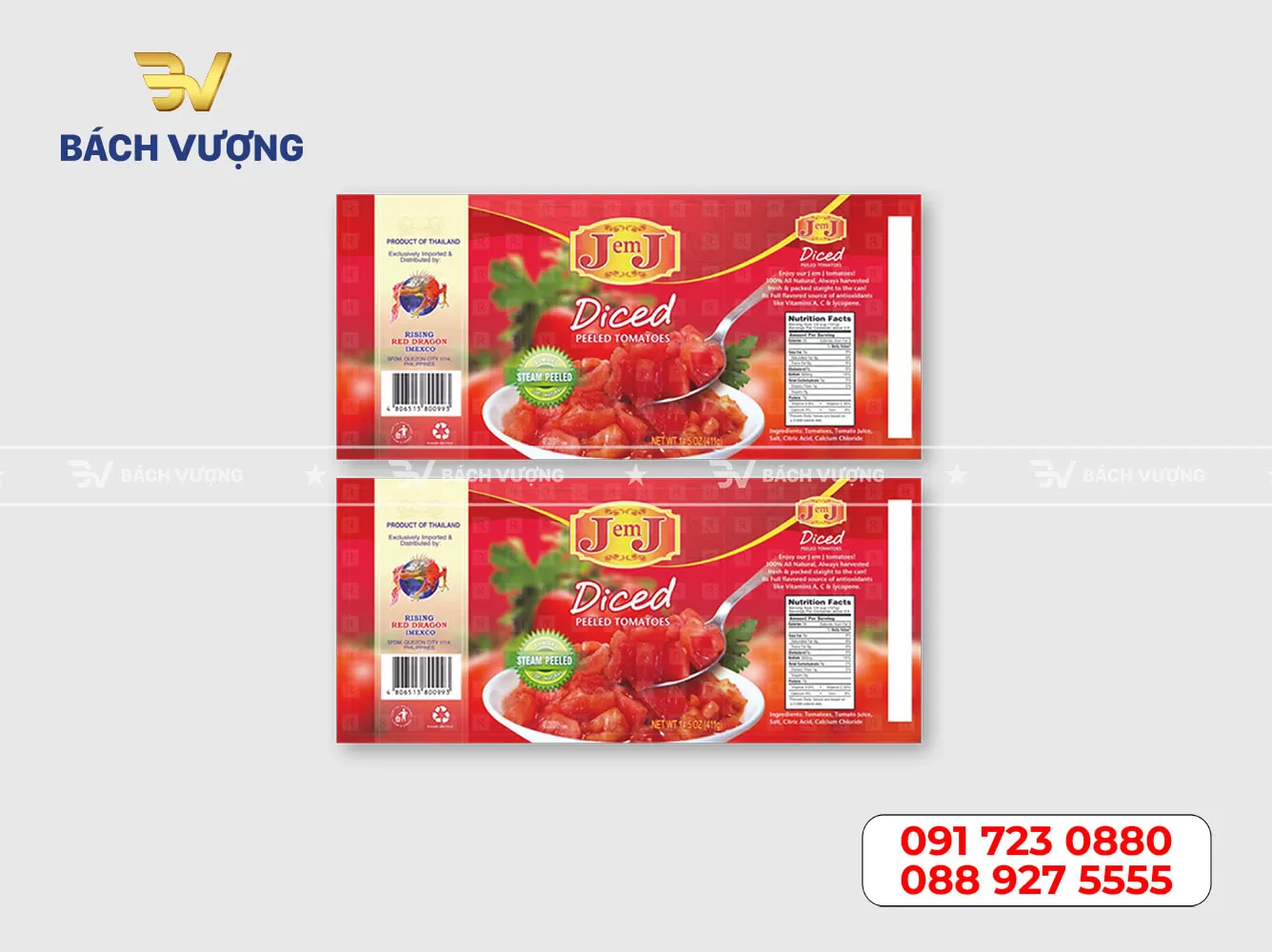 In tem decal nhựa số lượng ít