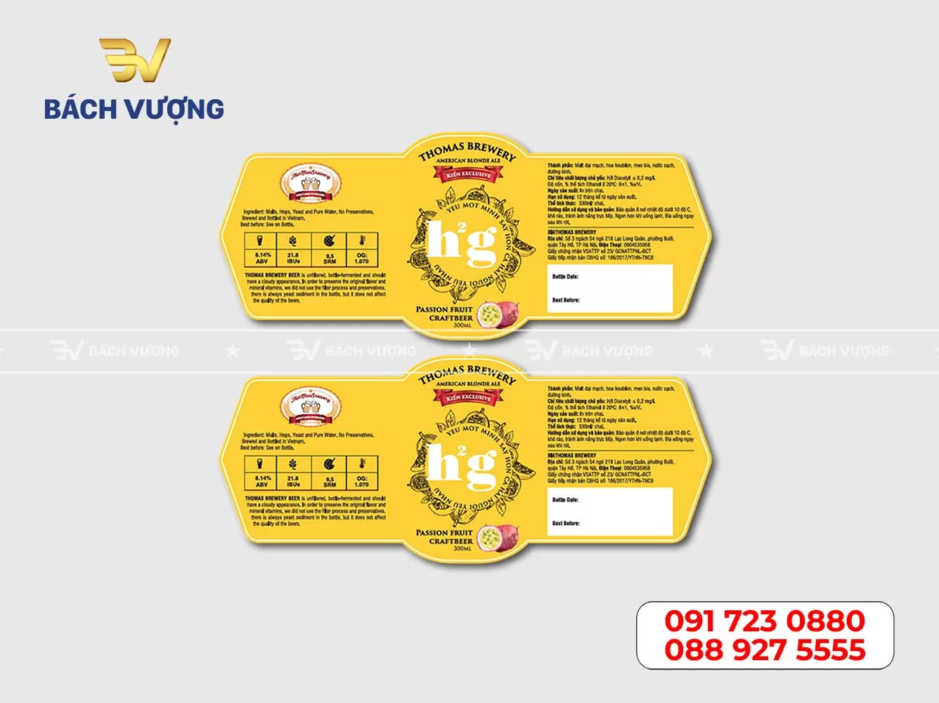 In tem decal nhựa đục