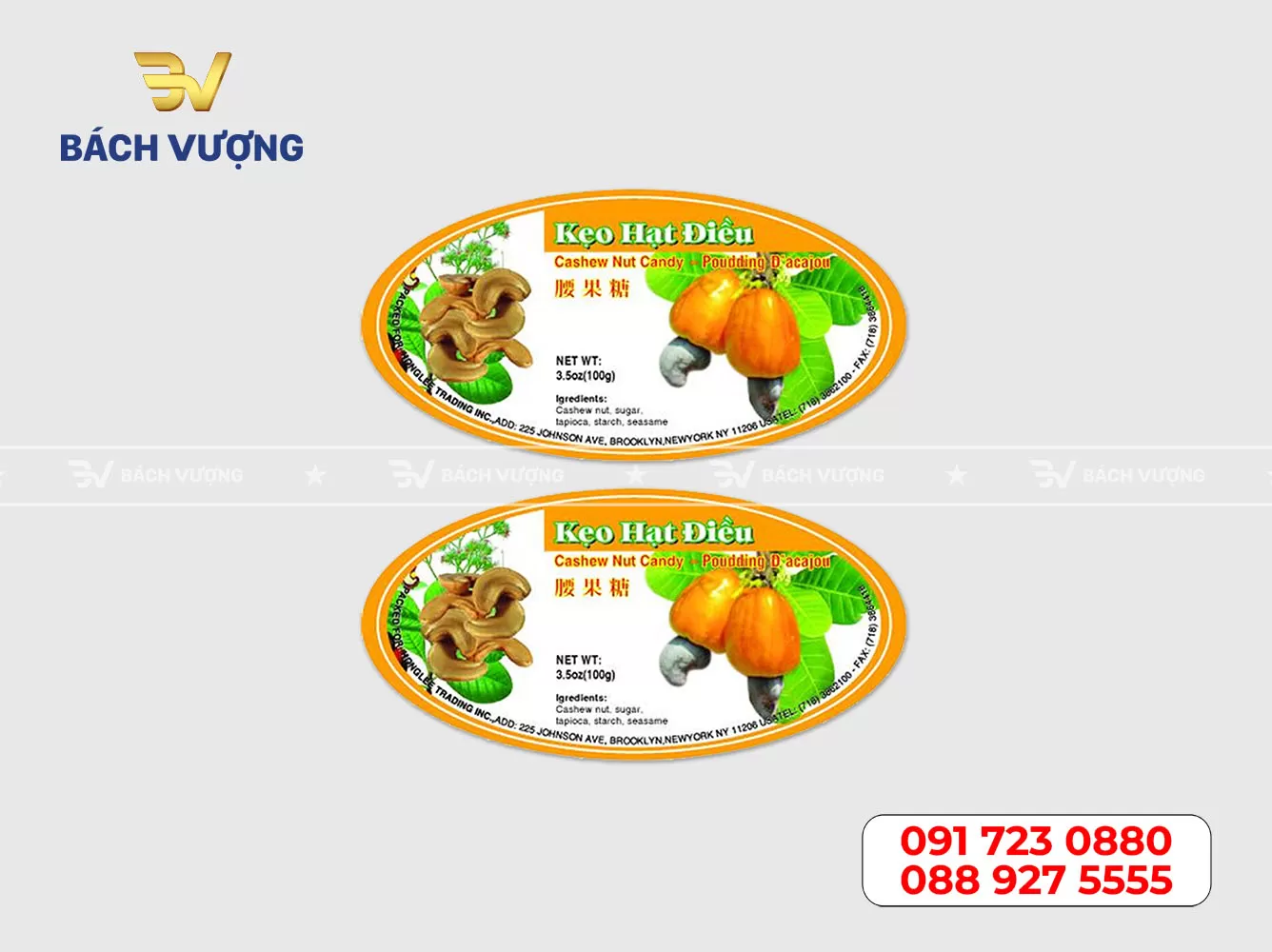 Mẫu decal nhựa đục 08