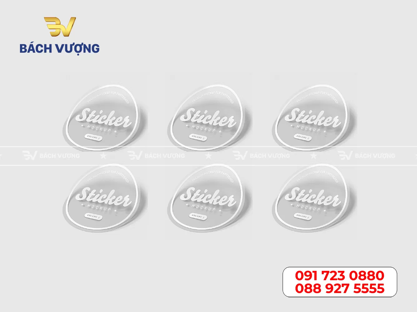 Mẫu decal nhựa trong 08