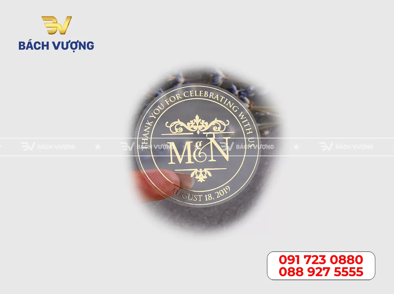 In tem decal nhựa trong